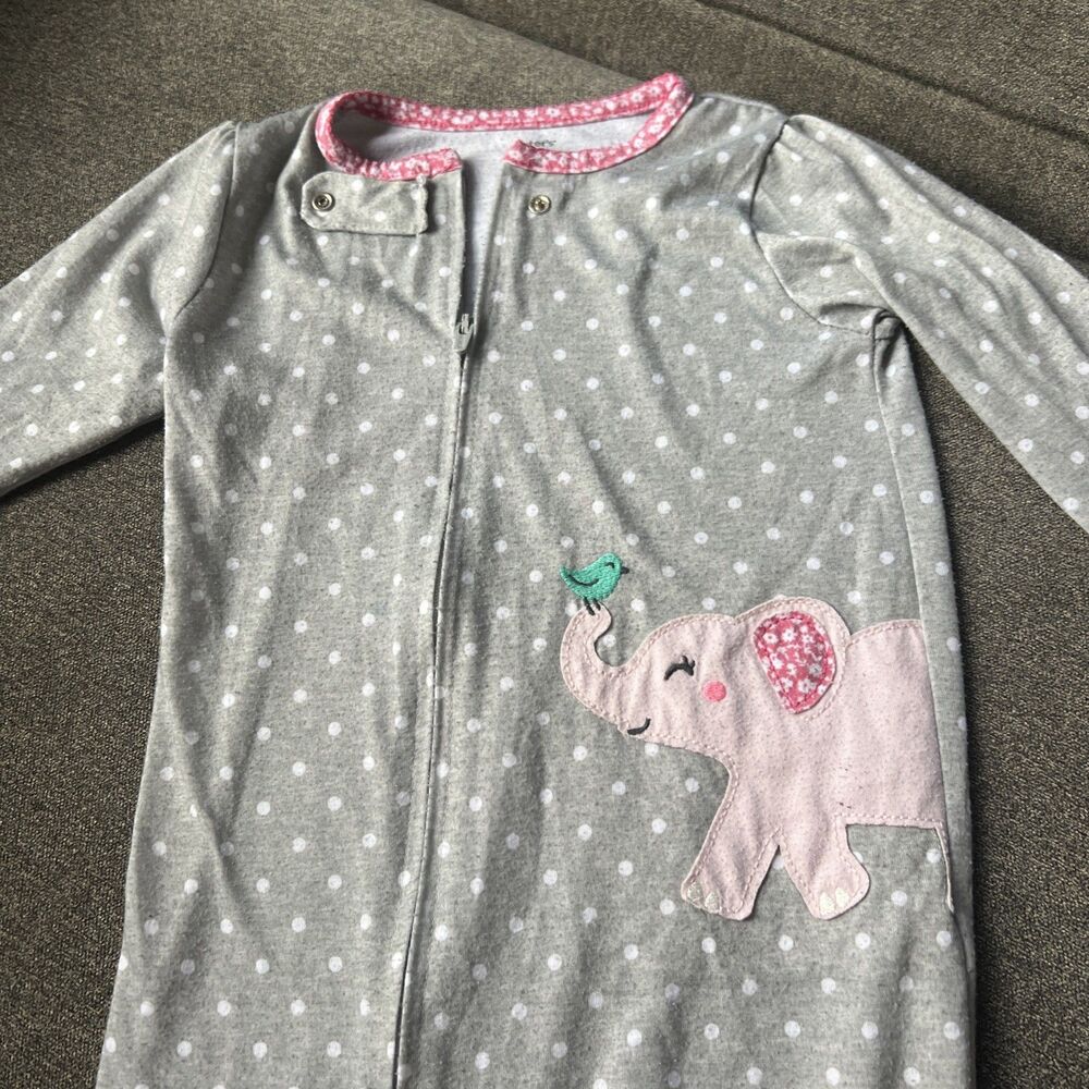 Carter’s Footed Footie Pajamas Girls 24 Months